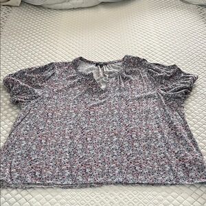 Angels Floral Print Women's Top